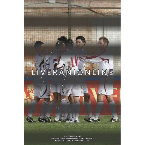 VENEZIA 08/02/2009 CAMPIONATO NAZIONALE 1 ^ DIVISIONE GIRONE A VENEZIA-REGGIANA NELLA FOTO:ESULTANZA DI MASCHIO ANTONIO FOTO PAOLA GARBUIO/AG.ALDO LIVERANI