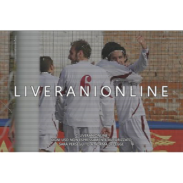 VENEZIA 08/02/2009 CAMPIONATO NAZIONALE 1 ^ DIVISIONE GIRONE A VENEZIA-REGGIANA NELLA FOTO:ESULTANZA DI MASCHIO ANTONIO FOTO PAOLA GARBUIO/AG.ALDO LIVERANI