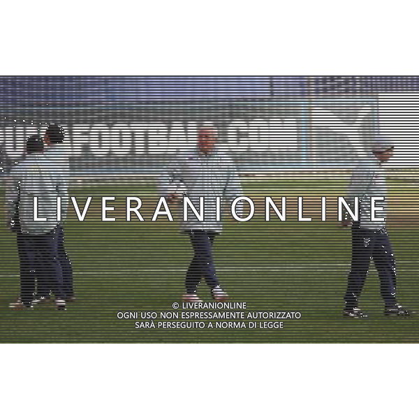 MILANO 9/2/2009 STADIO GIUSEPPE MEAZZA ALLENAMENTO DELLA NAZIONALE ITALIANA PRIMA DELL\' INCONTRO AMICHEVOLE CON IL BRASILE A LONDRA NELLA FOTO MARCELLO LIPPI FOTO ROMANO/AG ALDO LIVERANI