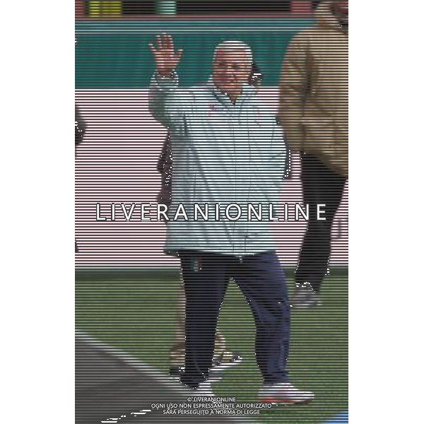 MILANO 9/2/2009 STADIO GIUSEPPE MEAZZA ALLENAMENTO DELLA NAZIONALE ITALIANA PRIMA DELL\' INCONTRO AMICHEVOLE CON IL BRASILE A LONDRA NELLA FOTO MARCELLO LIPPI FOTO ROMANO/AG ALDO LIVERANI