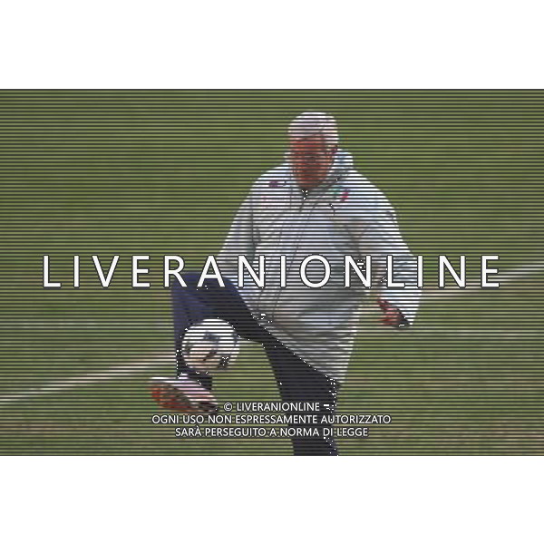 MILANO 9/2/2009 STADIO GIUSEPPE MEAZZA ALLENAMENTO DELLA NAZIONALE ITALIANA PRIMA DELL\' INCONTRO AMICHEVOLE CON IL BRASILE A LONDRA NELLA FOTO MARCELLO LIPPI FOTO ROMANO/AG ALDO LIVERANI