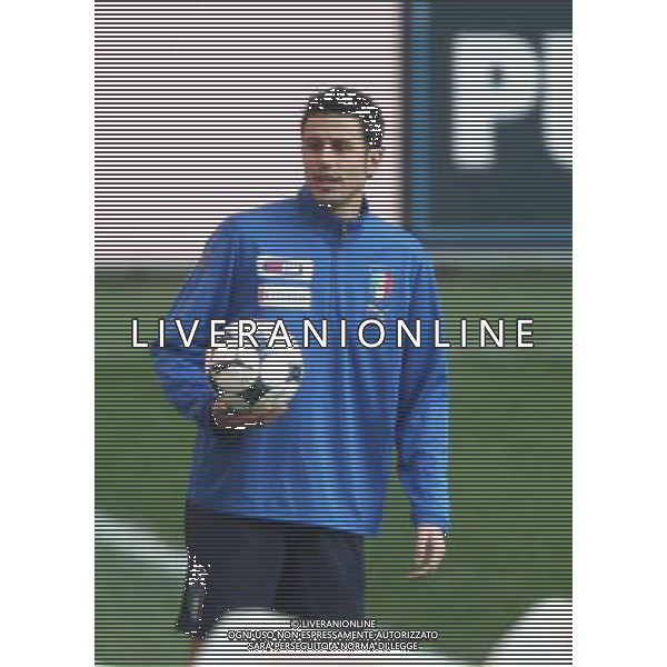 MILANO 9/2/2009 STADIO GIUSEPPE MEAZZA ALLENAMENTO DELLA NAZIONALE ITALIANA PRIMA DELL\' INCONTRO AMICHEVOLE CON IL BRASILE A LONDRA NELLA FOTO FABIO GROSSO FOTO ROMANO/AG ALDO LIVERANI