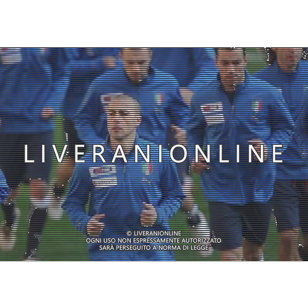 MILANO 9/2/2009 STADIO GIUSEPPE MEAZZA ALLENAMENTO DELLA NAZIONALE ITALIANA PRIMA DELL\' INCONTRO AMICHEVOLE CON IL BRASILE A LONDRA NELLA FOTO FABIO CANNAVARO FOTO ROMANO/AG ALDO LIVERANI
