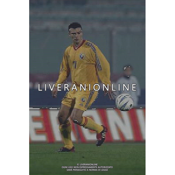 ANCONA 16/11/2003 ITALIA-ROMANIA AMICHEVOLE NELLA FOTO MITEA* FOTO ALDO LIVERANI