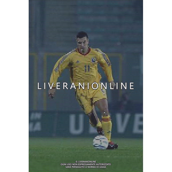 ANCONA 16/11/2003 ITALIA-ROMANIA AMICHEVOLE NELLA FOTO PANCU* FOTO ALDO LIVERANI