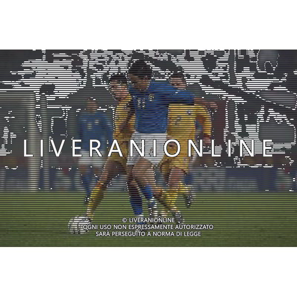 ANCONA 16/11/2003 ITALIA-ROMANIA AMICHEVOLE NELLA FOTO SIMONE INZAGHI* FOTO ALDO LIVERANI