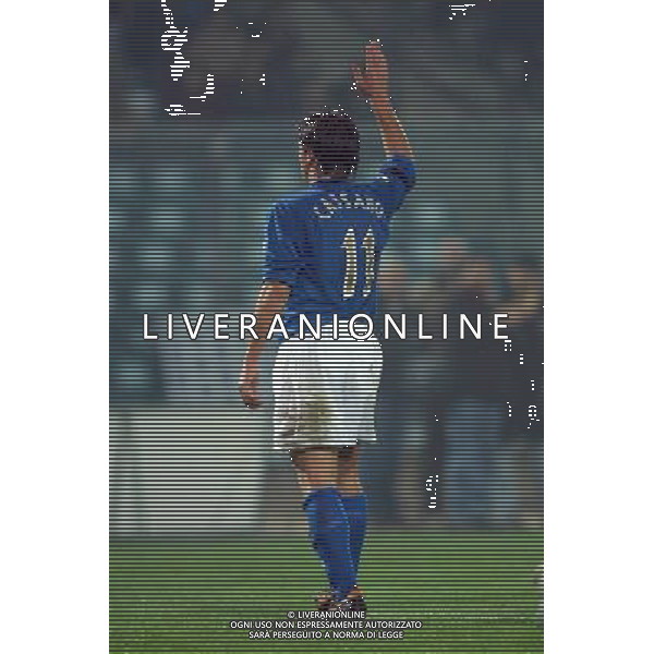 Ancona 16/11/2003 Italia-Romania Nazionale Calcio Amichevole nella foto Antonio Cassano* Agenzia Aldo Liverani