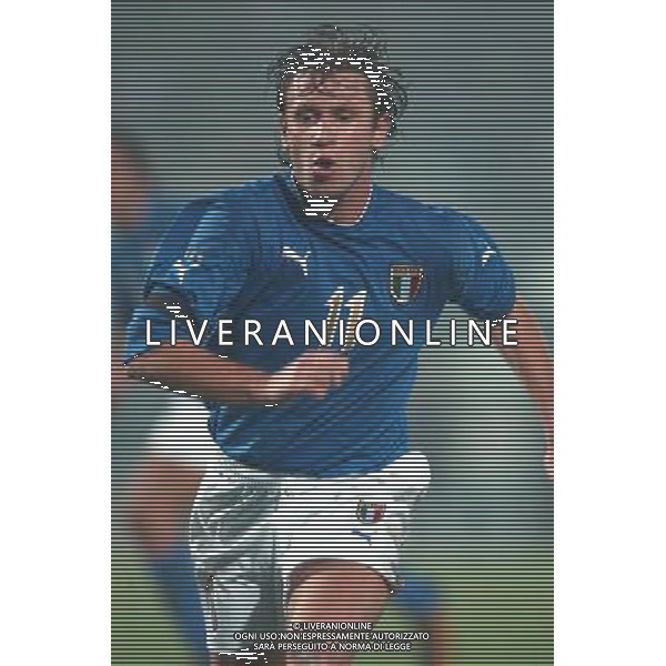 Ancona 16/11/2003 Italia-Romania Nazionale Calcio Amichevole nella foto Antonio Cassano* Agenzia Aldo Liverani