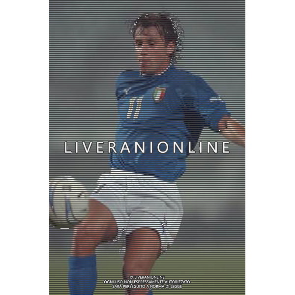 Ancona 16/11/2003 Italia-Romania Nazionale Calcio Amichevole nella foto Antonio Cassano* Agenzia Aldo Liverani