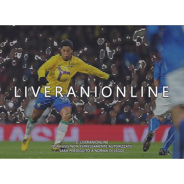 Amichevole Internazionale Londra - 10.02.2009 Brasile-Italia Nella Foto: RONALDINHO /Ph.Vitez-Ag. Aldo Liverani