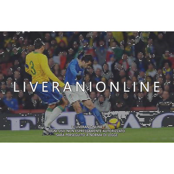 Amichevole Internazionale Londra - 10.02.2009 Brasile-Italia Nella Foto: GIUSEPPE ROSSI /Ph.Vitez-Ag. Aldo Liverani