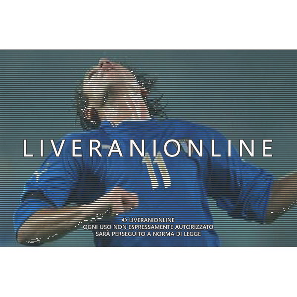 Ancona 16/11/2003 Italia-Romania Nazionale Calcio Amichevole nella foto Antonio Cassano* Agenzia Aldo Liverani