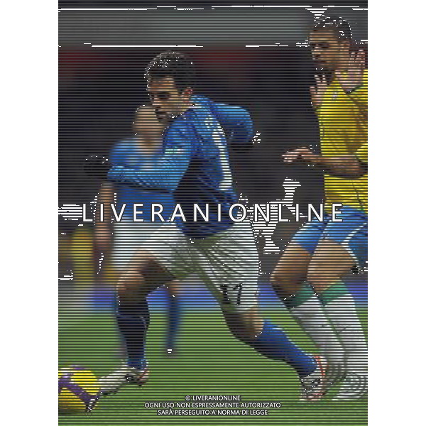 Amichevole Internazionale Londra - 10.02.2009 Brasile-Italia Nella Foto: GIUSEPPE ROSSI /Ph.Vitez-Ag. Aldo Liverani