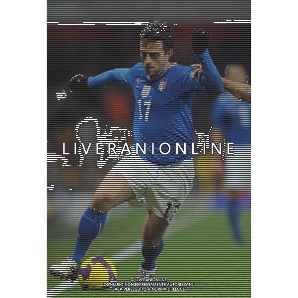 Amichevole Internazionale Londra - 10.02.2009 Brasile-Italia Nella Foto: GIUSEPPE ROSSI /Ph.Vitez-Ag. Aldo Liverani