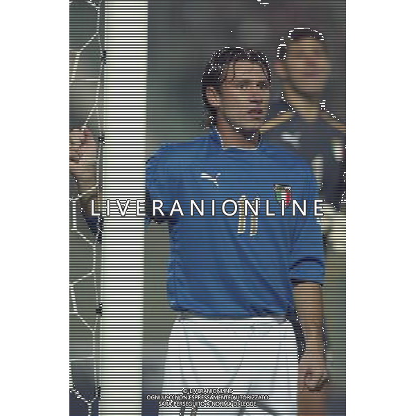 Ancona 16/11/2003 Italia-Romania Nazionale Calcio Amichevole nella foto Antonio Cassano* Agenzia Aldo Liverani