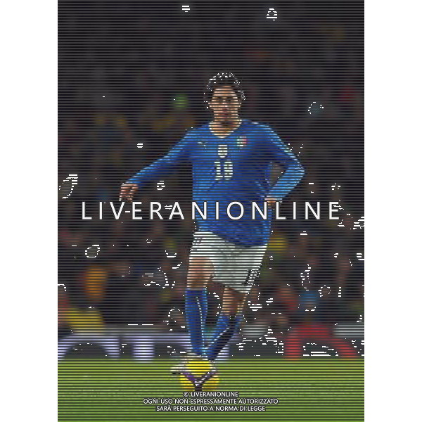 Amichevole Internazionale Londra - 10.02.2009 Brasile-Italia Nella Foto: ALBERTO AQUILANI /Ph.Vitez-Ag. Aldo Liverani