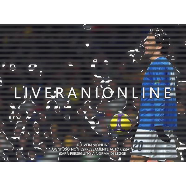 Amichevole Internazionale Londra - 10.02.2009 Brasile-Italia Nella Foto: LUCA TONI /Ph.Vitez-Ag. Aldo Liverani