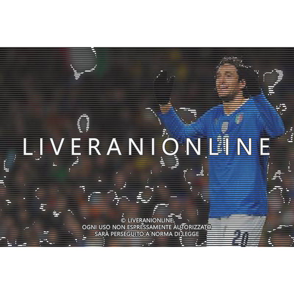 Amichevole Internazionale Londra - 10.02.2009 Brasile-Italia Nella Foto: LUCA TONI /Ph.Vitez-Ag. Aldo Liverani