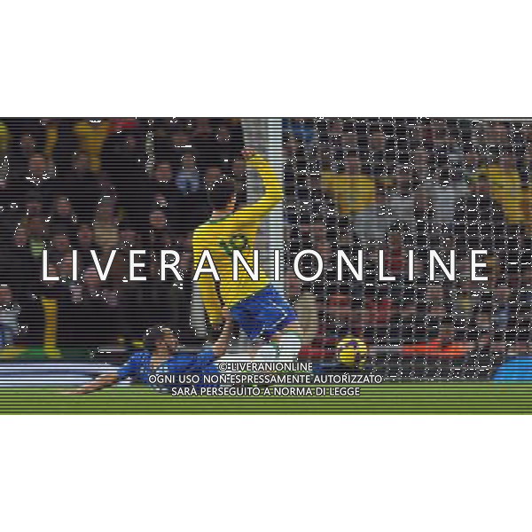 Amichevole Internazionale Londra - 10.02.2009 Brasile-Italia Nella Foto: SALVATAGGIO DI GIANLUCA ZAMBROTTA SU ALEXANDER PATO /Ph.Vitez-Ag. Aldo Liverani