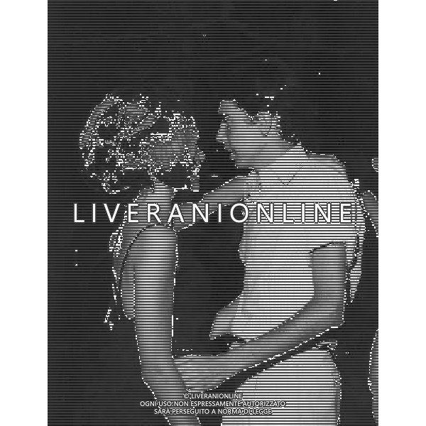 ARCHIVIO ALDO LIVERANI S A S NELLA FOTO MASSIMO MORATTI MENTRE BALLA AG ALDO LIVERANI