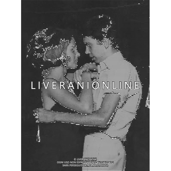 ARCHIVIO ALDO LIVERANI S A S NELLA FOTO MASSIMO MORATTI MENTRE BALLA AG ALDO LIVERANI