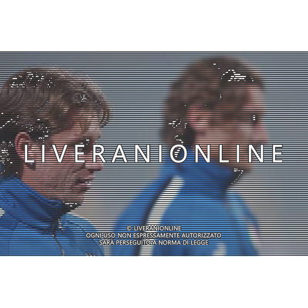 Ancona 16/11/2003 Italia-Romania Nazionale Calcio Amichevole nella foto Antonio Cassano e Francesco Totti* Agenzia Aldo Liverani