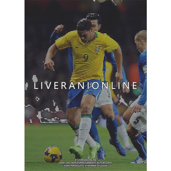Amichevole Internazionale Londra - 10.02.2009 Brasile-Italia Nella Foto:ADRIANO /Ph.Vitez-Ag. Aldo Liverani