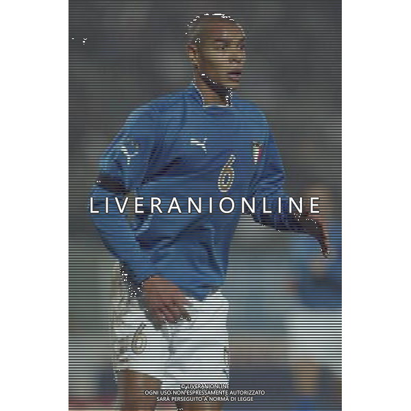 Ancona 16/11/2003 Italia-Romania Nazionale Calcio Amichevole nella foto Matteo Ferrari* Agenzia Aldo Liverani