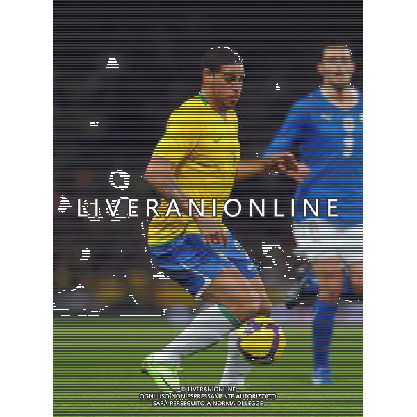 Amichevole Internazionale Londra - 10.02.2009 Brasile-Italia Nella Foto:ADRIANO /Ph.Vitez-Ag. Aldo Liverani