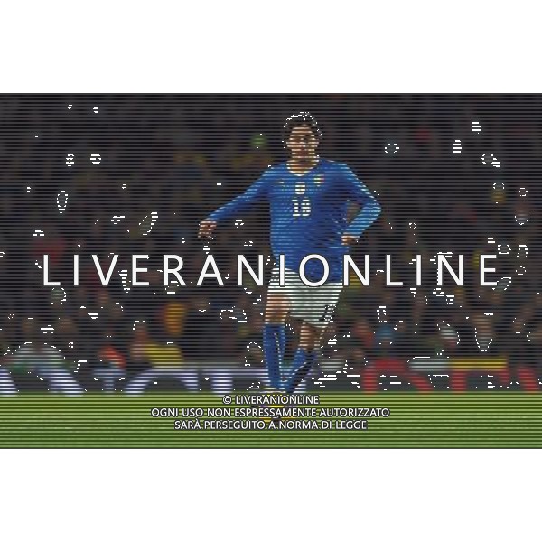 Amichevole Internazionale Londra - 10.02.2009 Brasile-Italia Nella Foto:AQUILANI ALBERTO /Ph.Vitez-Ag. Aldo Liverani