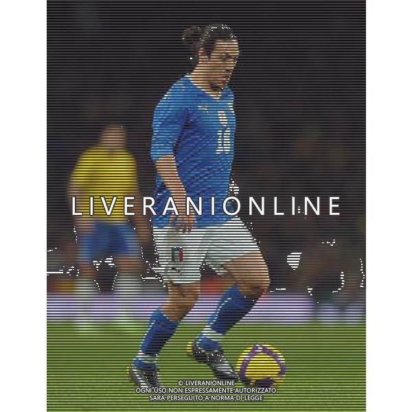 Amichevole Internazionale Londra - 10.02.2009 Brasile-Italia Nella Foto:CAMORANESI MAURO GERMAN /Ph.Vitez-Ag. Aldo Liverani