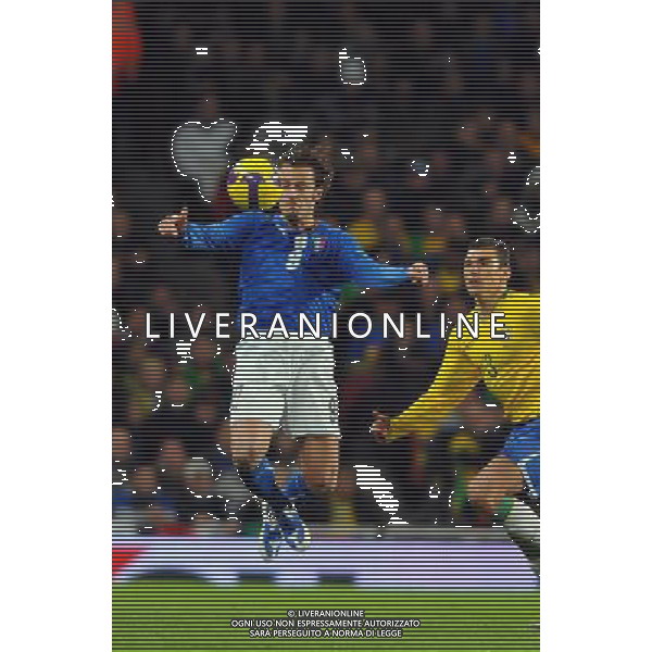 Amichevole Internazionale Londra - 10.02.2009 Brasile-Italia Nella Foto:GILARDINO ALBERTO /Ph.Vitez-Ag. Aldo Liverani