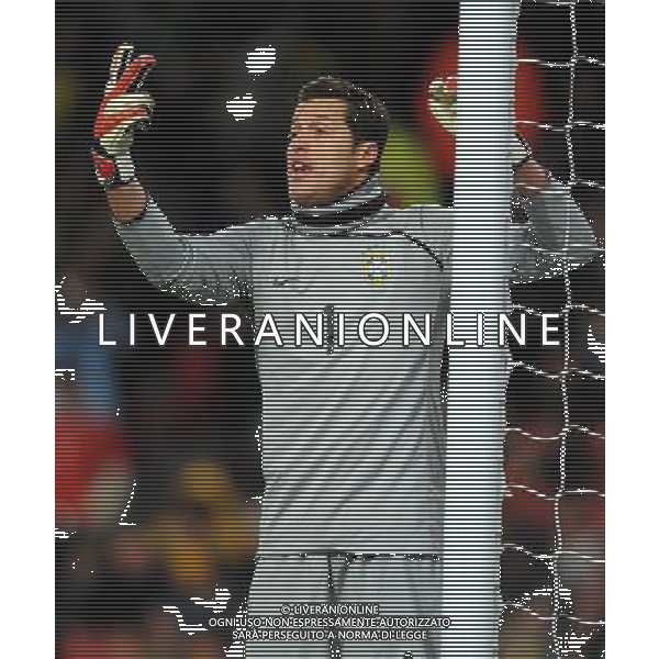 Amichevole Internazionale Londra - 10.02.2009 Brasile-Italia Nella Foto:JULIO CESAR /Ph.Vitez-Ag. Aldo Liverani