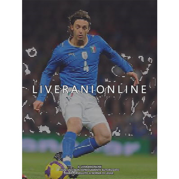 Amichevole Internazionale Londra - 10.02.2009 Brasile-Italia Nella Foto:LEGROTTAGLIE NICOLA /Ph.Vitez-Ag. Aldo Liverani