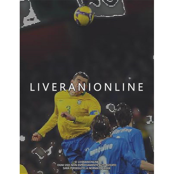 Amichevole Internazionale Londra - 10.02.2009 Brasile-Italia Nella Foto:LUCIO /Ph.Vitez-Ag. Aldo Liverani