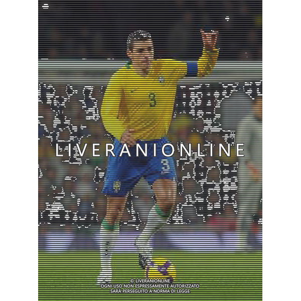 Amichevole Internazionale Londra - 10.02.2009 Brasile-Italia Nella Foto:LUCIO /Ph.Vitez-Ag. Aldo Liverani