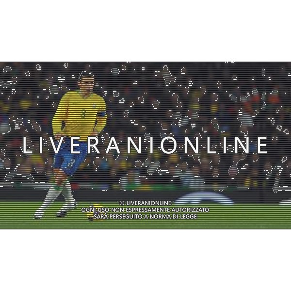 Amichevole Internazionale Londra - 10.02.2009 Brasile-Italia Nella Foto:LUCIO /Ph.Vitez-Ag. Aldo Liverani