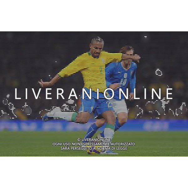 Amichevole Internazionale Londra - 10.02.2009 Brasile-Italia Nella Foto:MAICON /Ph.Vitez-Ag. Aldo Liverani