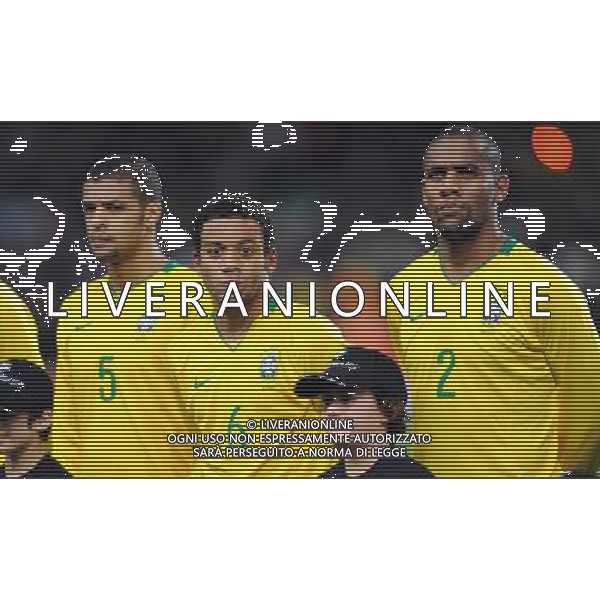 Amichevole Internazionale Londra - 10.02.2009 Brasile-Italia Nella Foto:MARCELO-MAICON /Ph.Vitez-Ag. Aldo Liverani