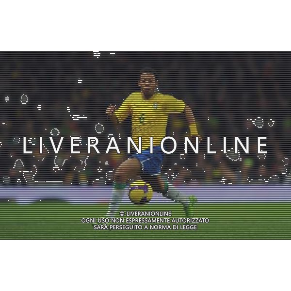 Amichevole Internazionale Londra - 10.02.2009 Brasile-Italia Nella Foto:MARCELO /Ph.Vitez-Ag. Aldo Liverani