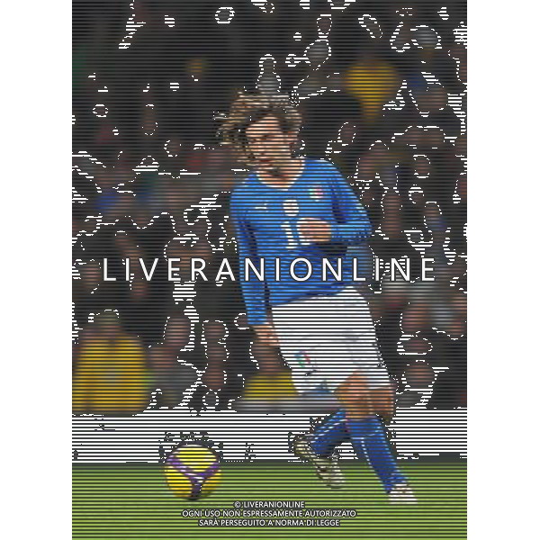 Amichevole Internazionale Londra - 10.02.2009 Brasile-Italia Nella Foto:PIRLO ANDREA /Ph.Vitez-Ag. Aldo Liverani
