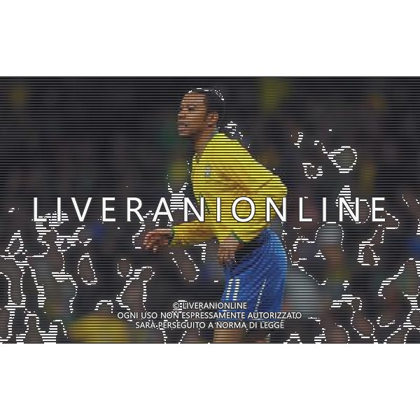 Amichevole Internazionale Londra - 10.02.2009 Brasile-Italia Nella Foto:ROBINHO /Ph.Vitez-Ag. Aldo Liverani