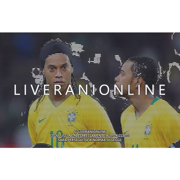 Amichevole Internazionale Londra - 10.02.2009 Brasile-Italia Nella Foto:RONALDINHO /Ph.Vitez-Ag. Aldo Liverani
