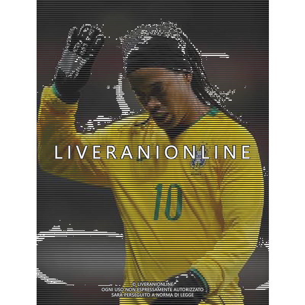 Amichevole Internazionale Londra - 10.02.2009 Brasile-Italia Nella Foto:RONALDINHO /Ph.Vitez-Ag. Aldo Liverani