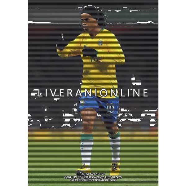 Amichevole Internazionale Londra - 10.02.2009 Brasile-Italia Nella Foto:RONALDINHO /Ph.Vitez-Ag. Aldo Liverani