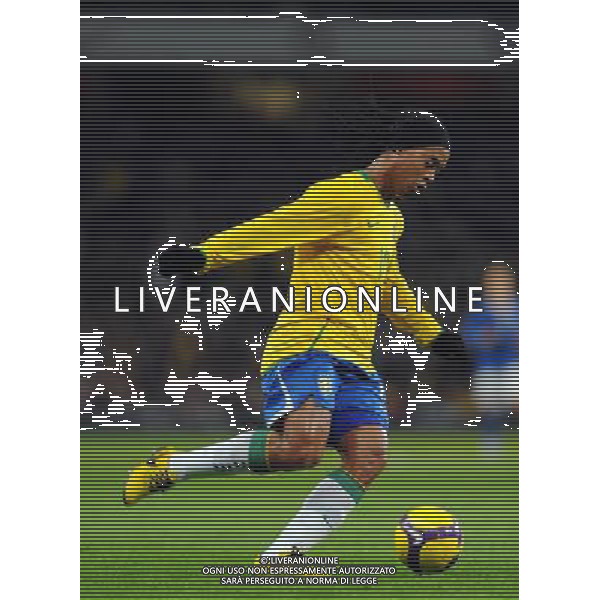 Amichevole Internazionale Londra - 10.02.2009 Brasile-Italia Nella Foto:RONALDINHO /Ph.Vitez-Ag. Aldo Liverani