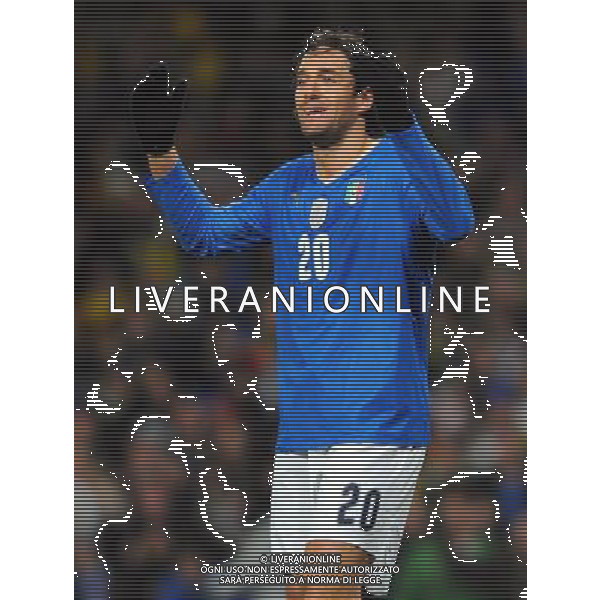 Amichevole Internazionale Londra - 10.02.2009 Brasile-Italia Nella Foto:TONI LUCA /Ph.Vitez-Ag. Aldo Liverani