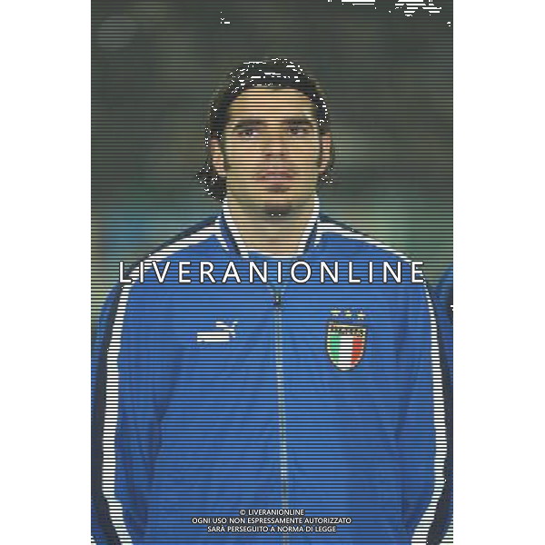 Ancona 16/11/2003 Italia-Romania Nazionale Calcio Amichevole nella foto Perrotta Simone* Agenzia Aldo Liverani