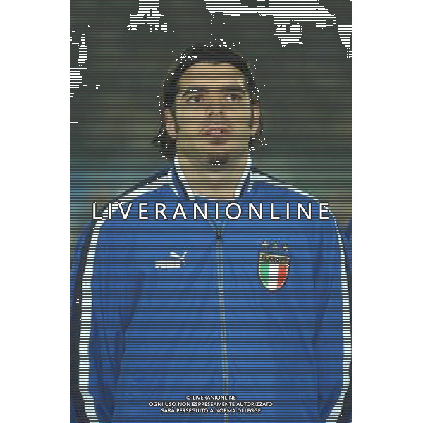 Ancona 16/11/2003 Italia-Romania Nazionale Calcio Amichevole nella foto Perrotta Simone* Agenzia Aldo Liverani