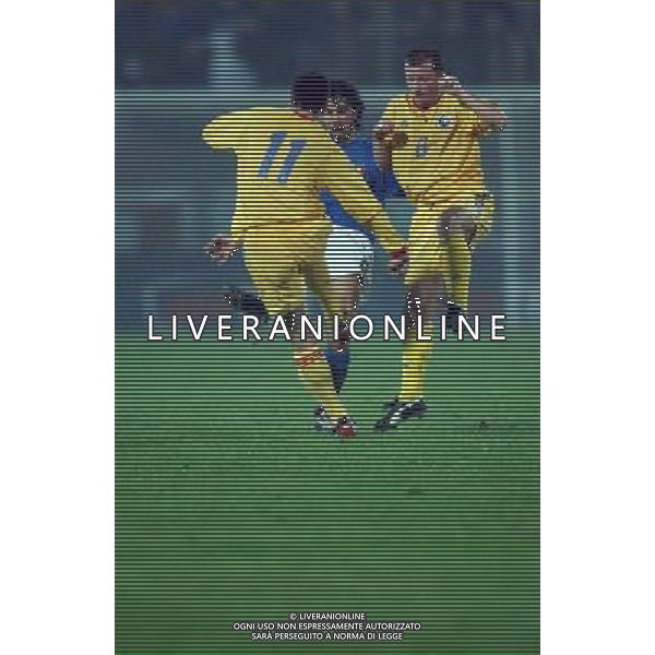 Ancona 16/11/2003 Italia-Romania Nazionale Calcio Amichevole nella foto Tommasi Damiano* Agenzia Aldo Liverani